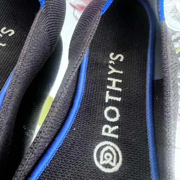 Rothy's Black Classic Loafers with Minimalist Design size 7.5 - Picture 3 of 7